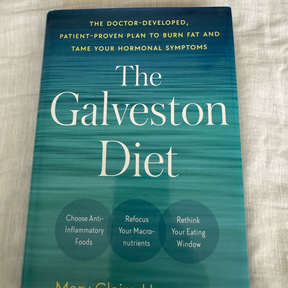 The Galveston Diet Book - Blue Cover.